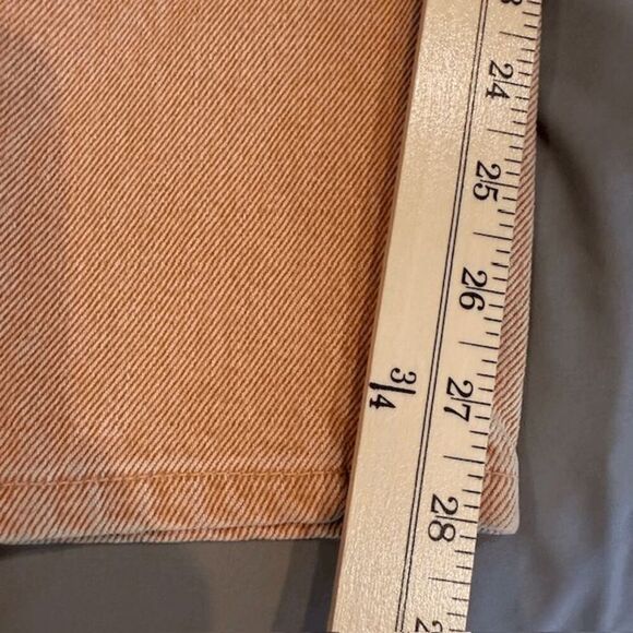 NEW! Triarchy Jumpsuit in Clay One Piece Denim Jumper Lined to Cuff Oversized XS - Picture 16 of 16